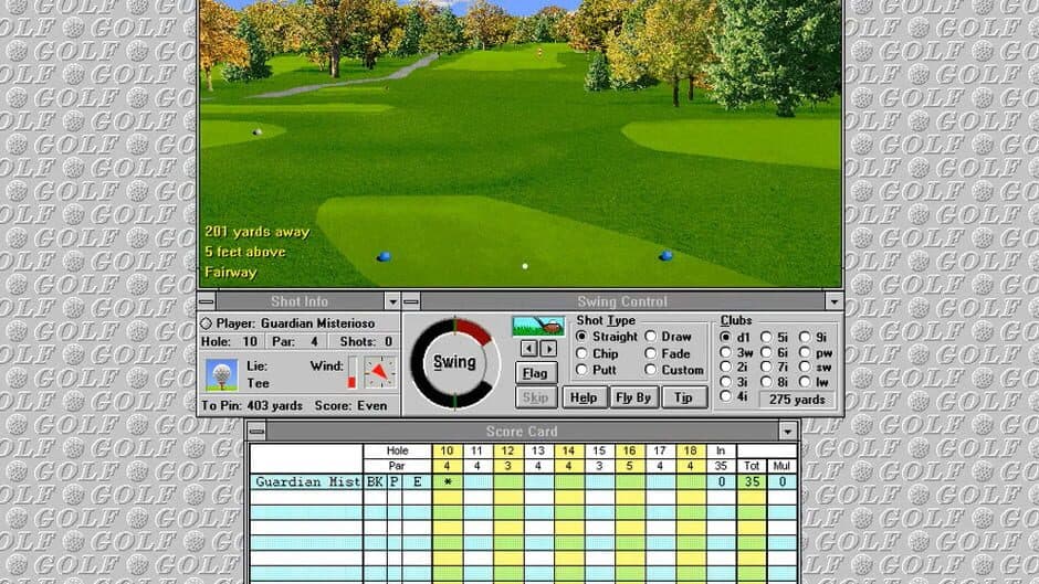Скриншот 9 из Microsoft Golf 2.0