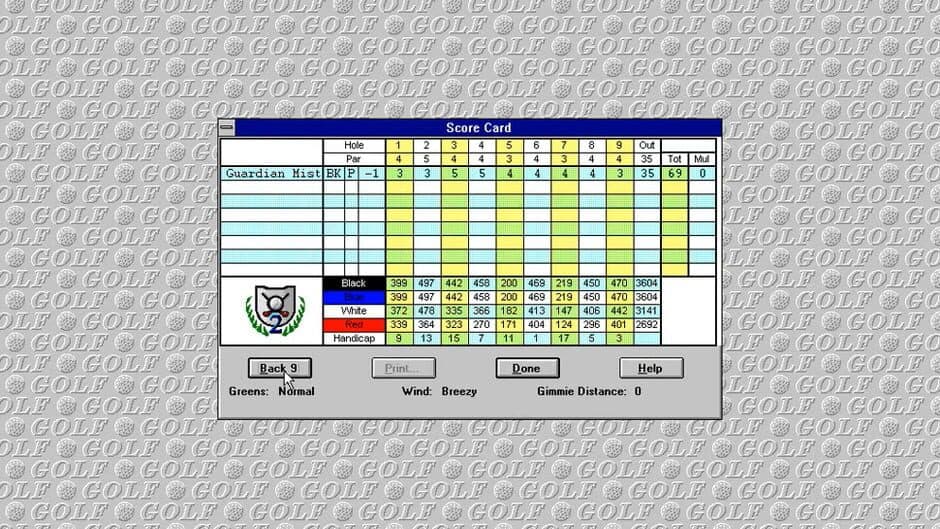 Скриншот 11 из Microsoft Golf 2.0
