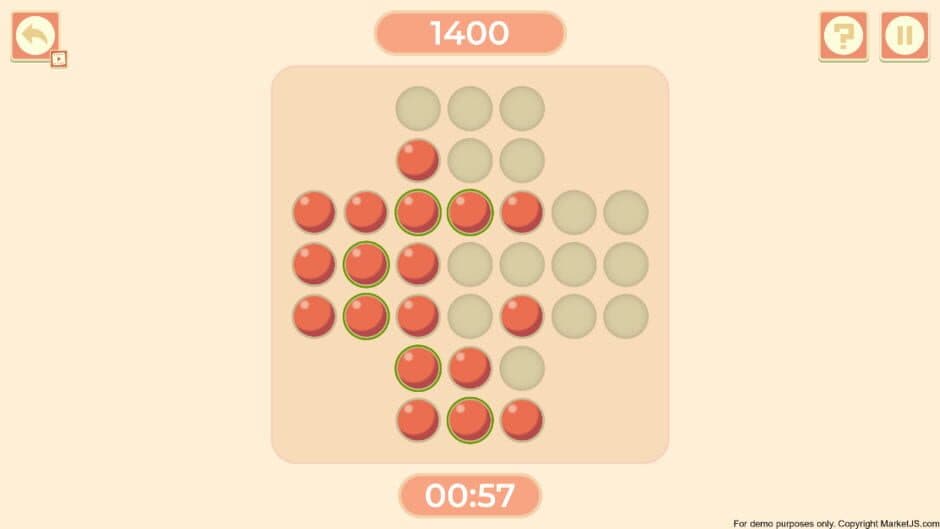 Скриншот 1 из Peg Solitaire