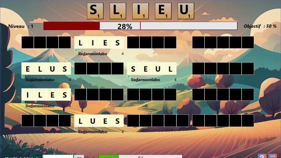 Скриншот 1 из Words Guesser