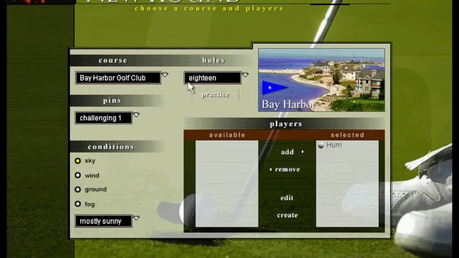 Скриншот 3 из Microsoft Golf 1999 Edition