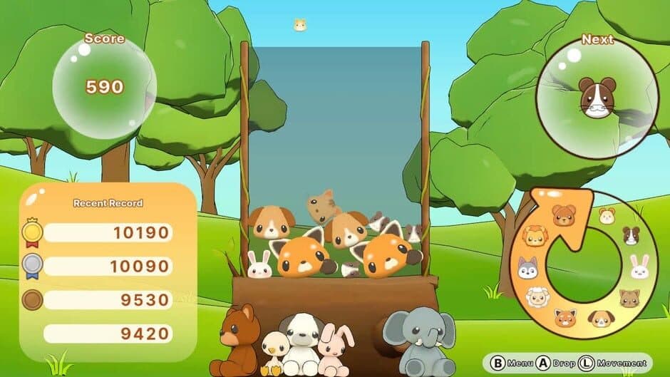 Скриншот 1 из Animal Water Pang!