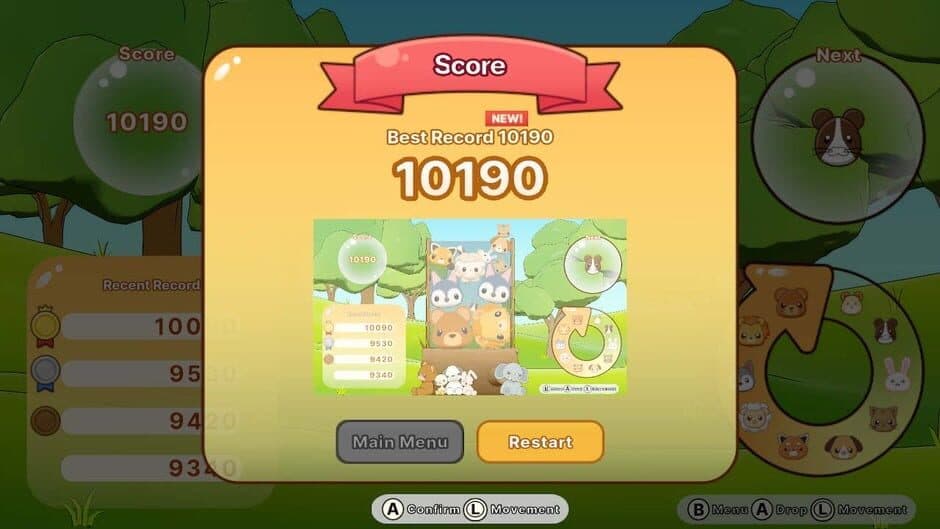 Скриншот 3 из Animal Water Pang!