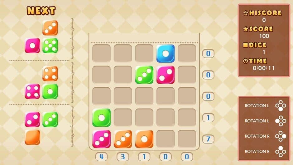 Скриншот 3 из Dice Make 10!