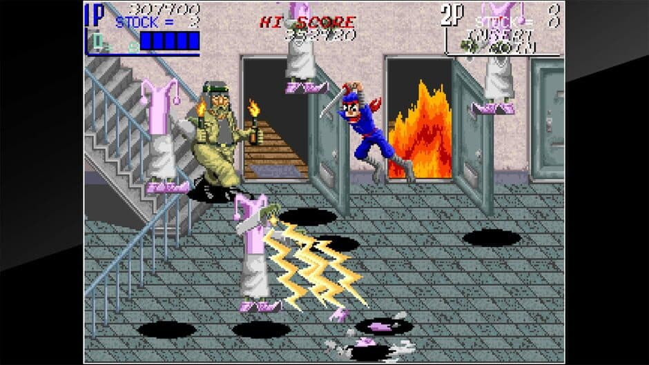 Скриншот 4 из Arcade Archives: The Ninja Kids