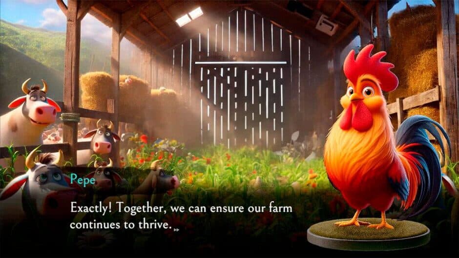 Скриншот 4 из Chicken Party: Animal Farm