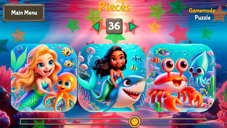 Скриншот 3 из The Little Mermaid: Wonder Puzzles