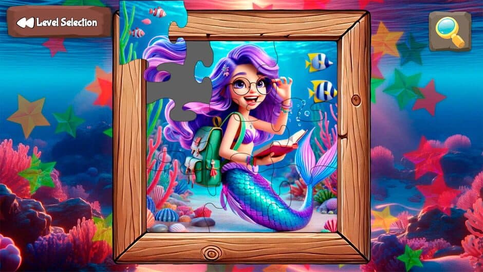 Скриншот 4 из The Little Mermaid: Wonder Puzzles