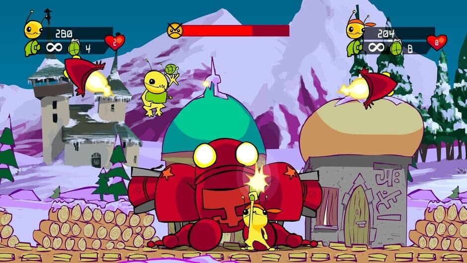 Скриншот 3 из Alien Hominid HD