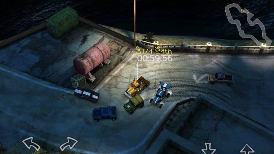 Скриншот 1 из Reckless Racing HD