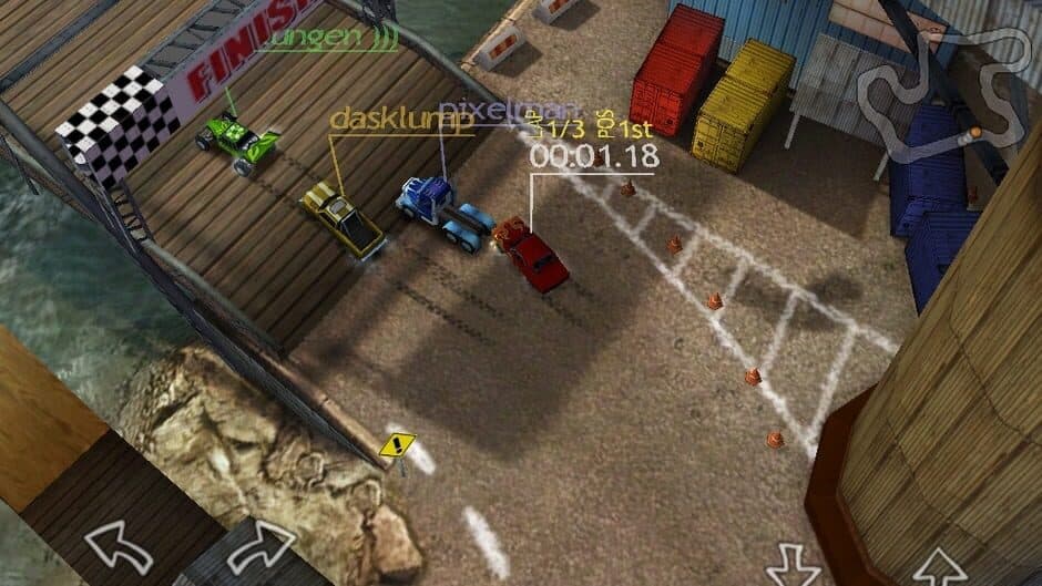 Скриншот 4 из Reckless Racing HD