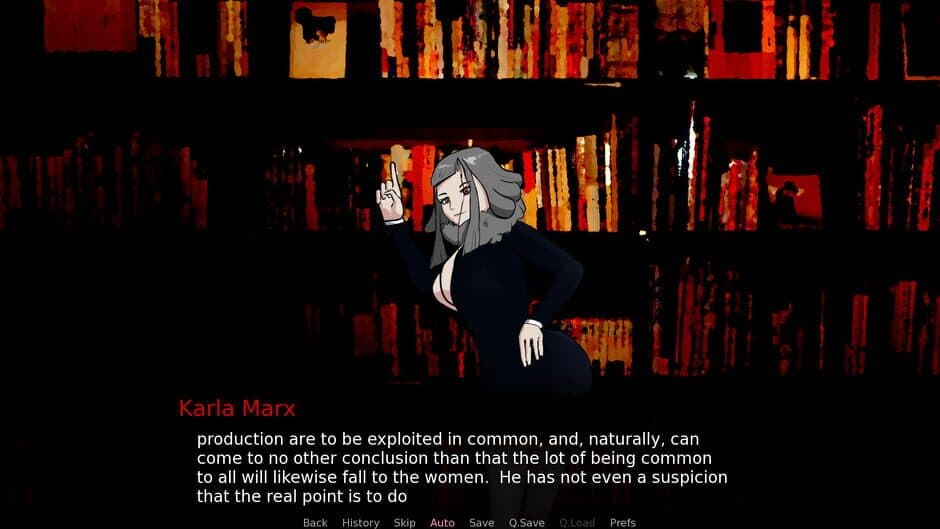 Скриншот 1 из The Cummunist Manifesto: Dommy Mommy Commie Adventure