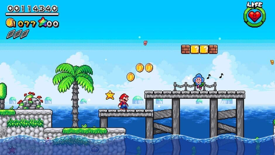 Скриншот 1 из Super Mario & The Rainbow Stars