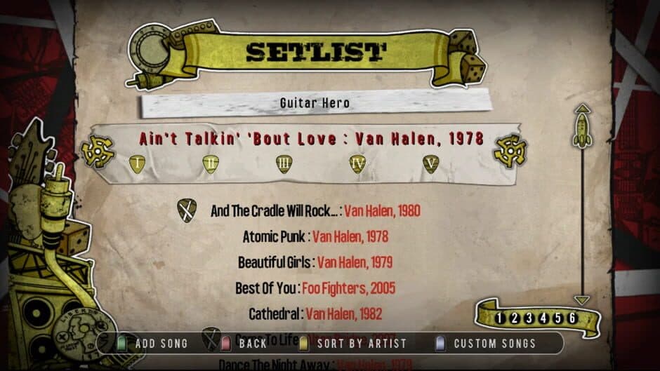 Скриншот 7 из Guitar Hero: Van Halen