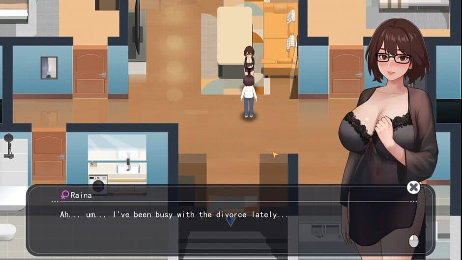 Скриншот 1 из Workplace Fantasy: Raina's Ending