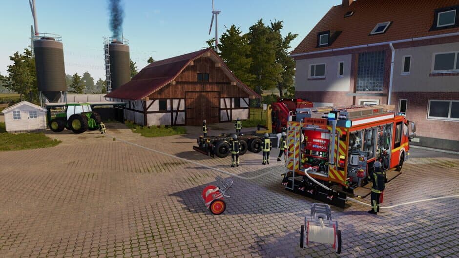Скриншот 2 из Emergency Call 112: The Fire Fighting Simulation 2 - The Swap Body Vehicle