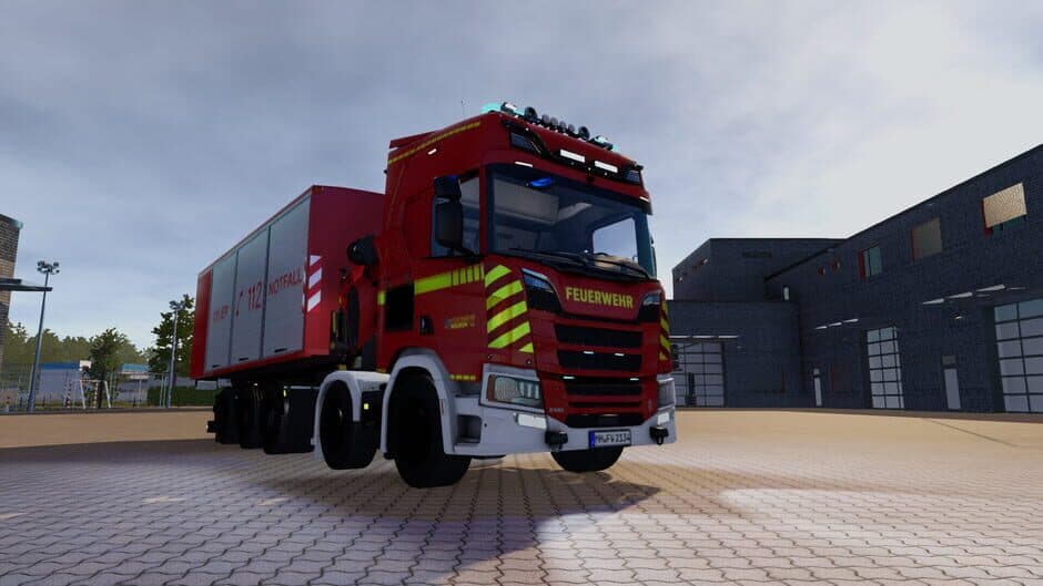 Скриншот 3 из Emergency Call 112: The Fire Fighting Simulation 2 - The Swap Body Vehicle
