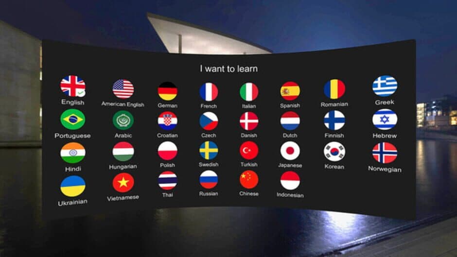 Скриншот 1 из Mondly: Learn Languages in VR