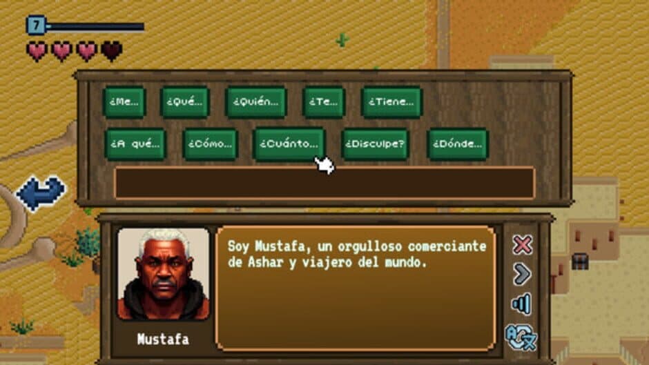 Скриншот 2 из Newcomer: A Language Learning RPG