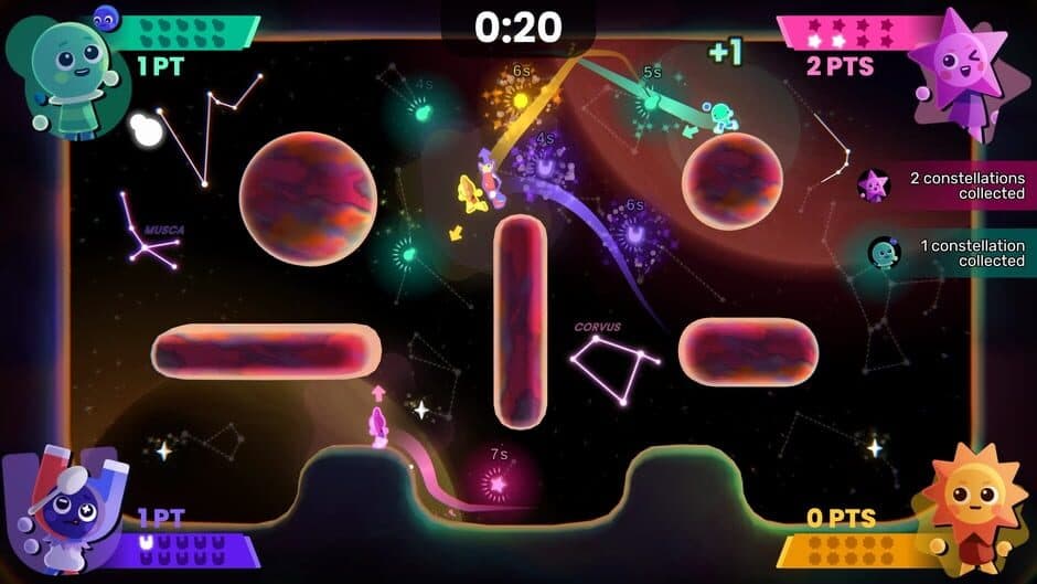 Скриншот 5 из Which Way Up: Galaxy Games