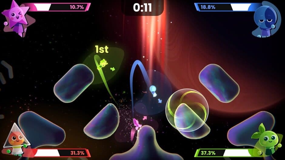 Скриншот 6 из Which Way Up: Galaxy Games