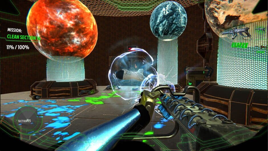 Скриншот 9 из Space CleanUp: Cosmic Robot Disinfector