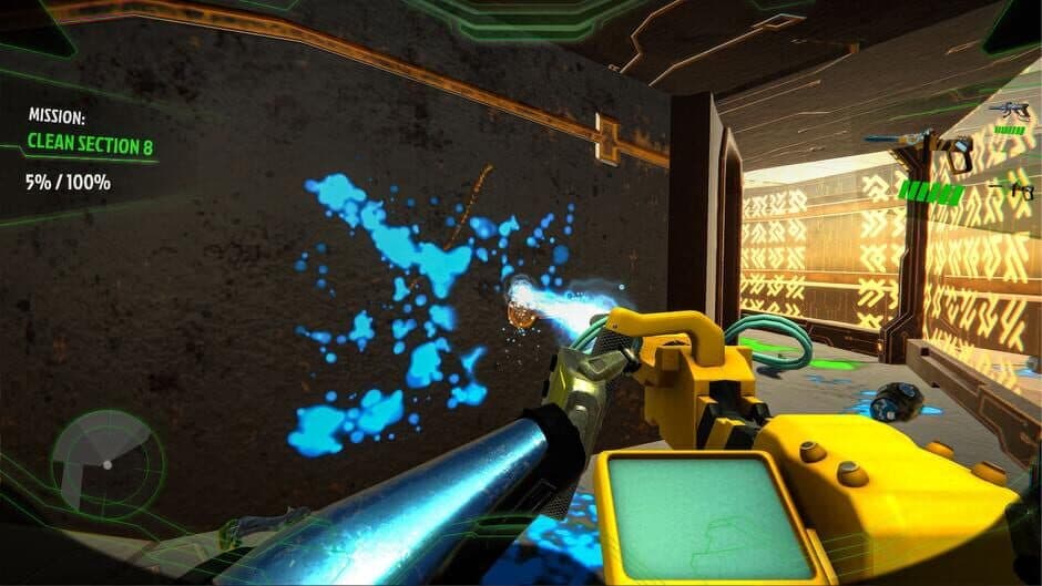 Скриншот 1 из Space CleanUp: Cosmic Robot Disinfector