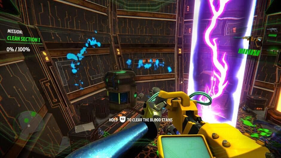 Скриншот 3 из Space CleanUp: Cosmic Robot Disinfector