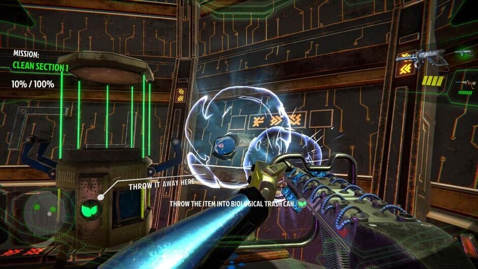 Скриншот 4 из Space CleanUp: Cosmic Robot Disinfector