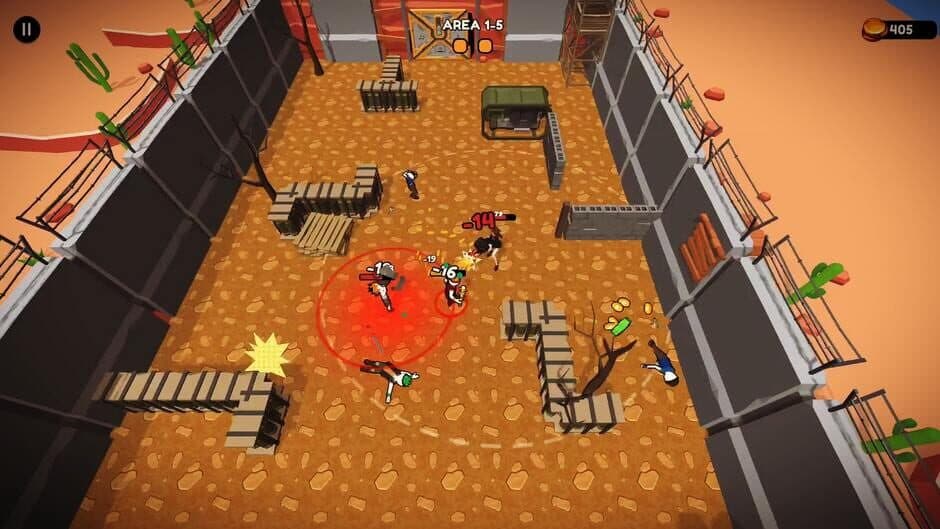 Скриншот 5 из Anime Girls: Wasteland Shootout
