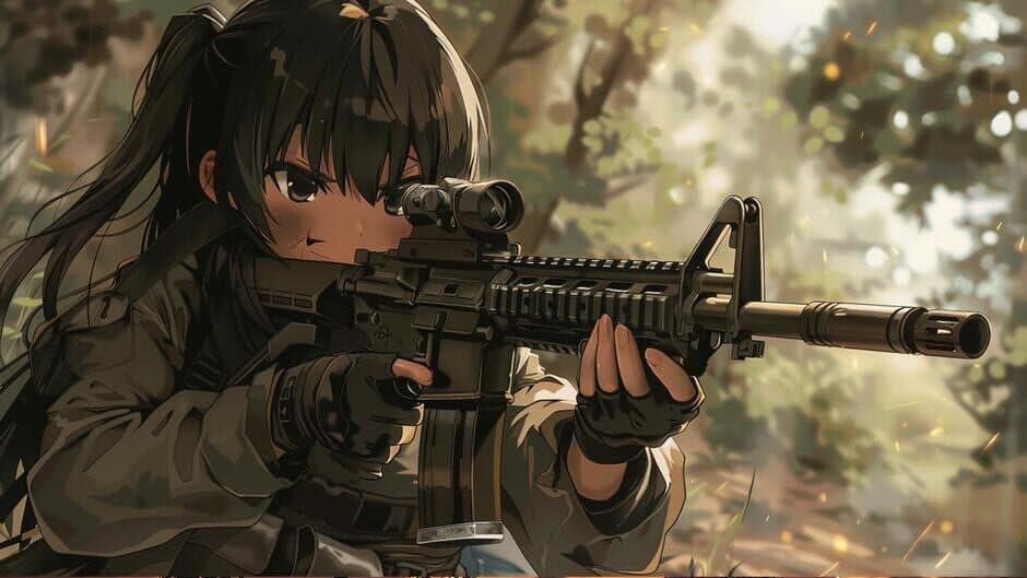 Скриншот 6 из Anime Girls: Wasteland Shootout