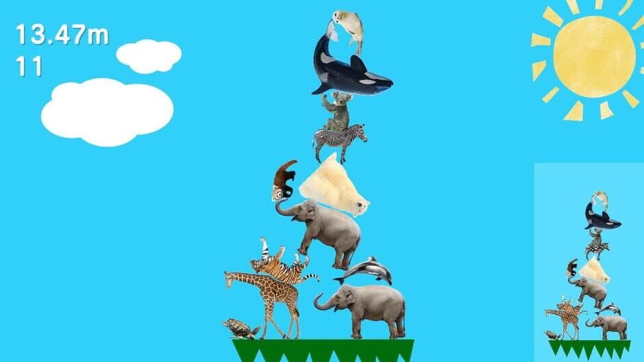 Скриншот 3 из Animal Tower Battle