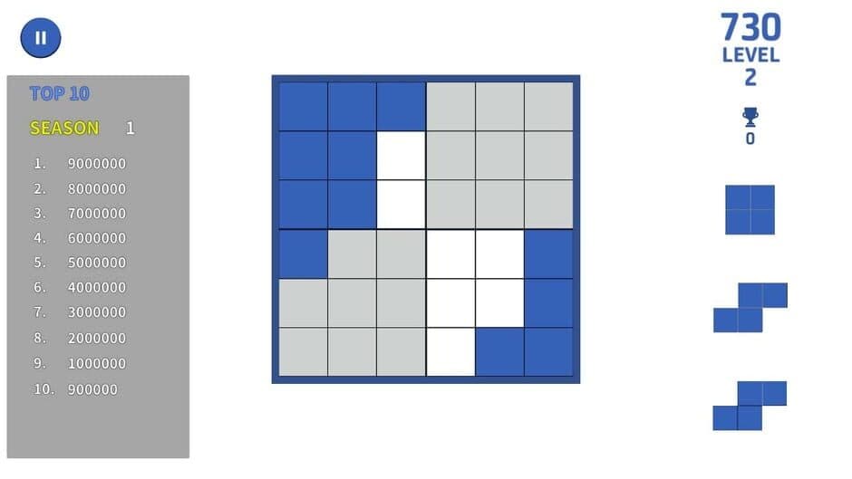 Скриншот 2 из Blokdoku