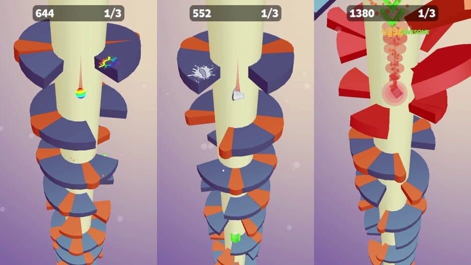 Скриншот 1 из Hole io & Helix Jump