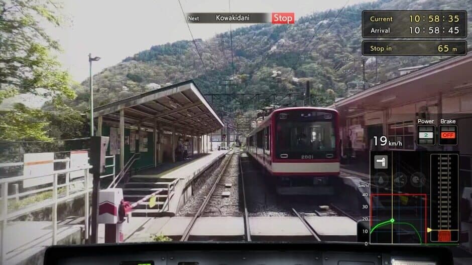 Скриншот 3 из Japanese Rail Sim: Hakone Town of Natural Beauty and Hot Springs