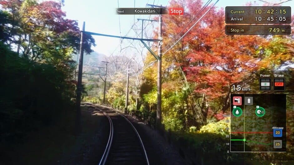 Скриншот 4 из Japanese Rail Sim: Hakone Town of Natural Beauty and Hot Springs
