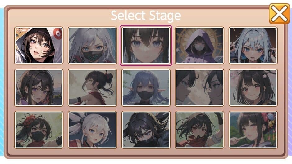 Скриншот 2 из Ninja Girls: Kunoichi Puzzle