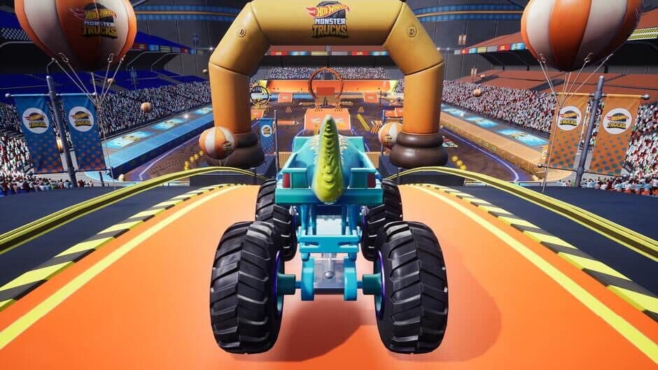 Скриншот 1 из Hot Wheels Monster Trucks: Stunt Mayhem