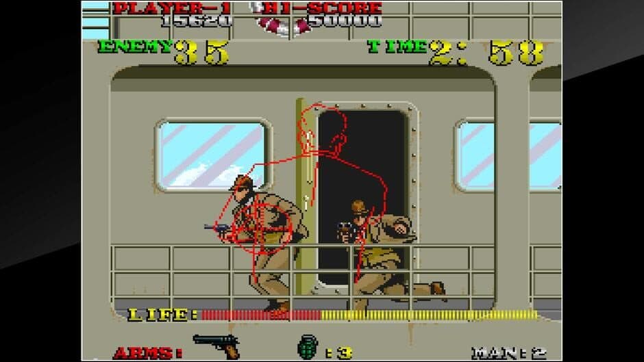 Скриншот 2 из Arcade Archives: Lead Angle