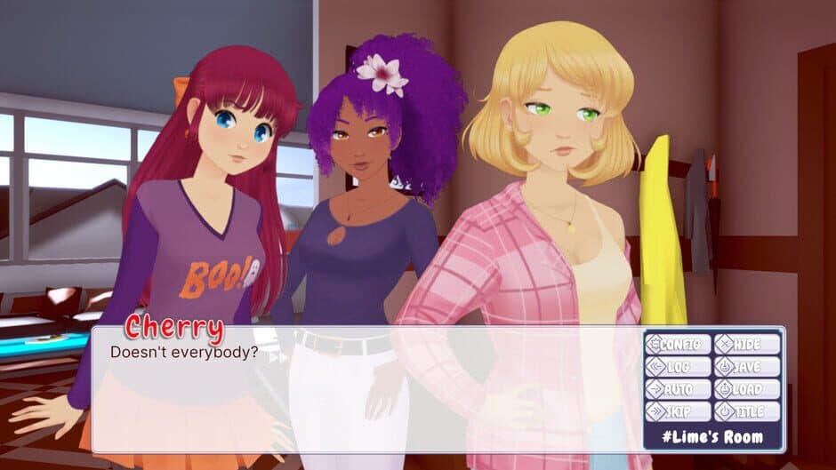 Скриншот 2 из Spooktober Visual Novel Jam!