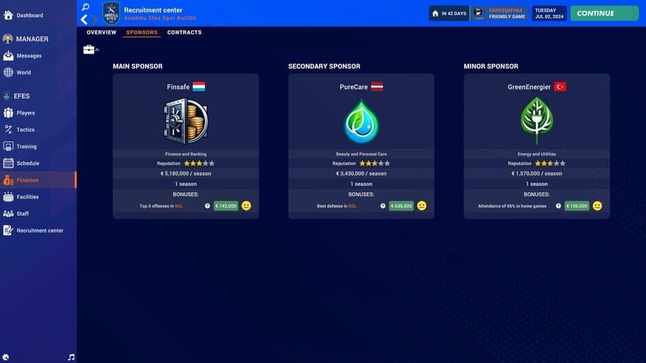 Скриншот 4 из Pro Basketball Manager 2025