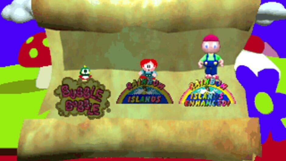 Скриншот 2 из Bubble Bobble Also Featuring Rainbow Islands