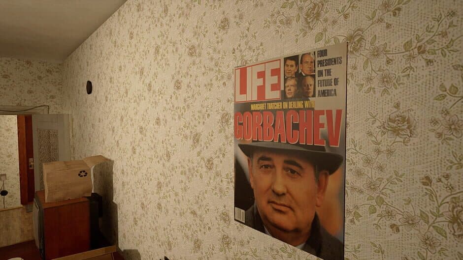 Скриншот 1 из Russian Train Trip 3: Gorbachev's Posters In The Apartment