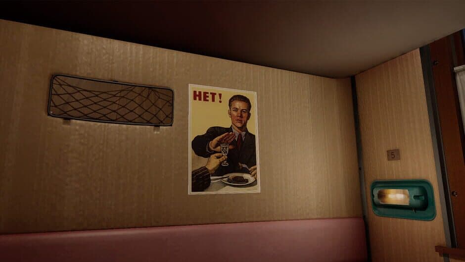 Скриншот 2 из Russian Train Trip 3: Posters In The Train Car