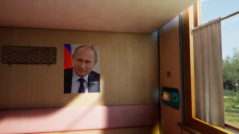 Скриншот 1 из Russian Train Trip 2: Putin's Posters in the Train Car