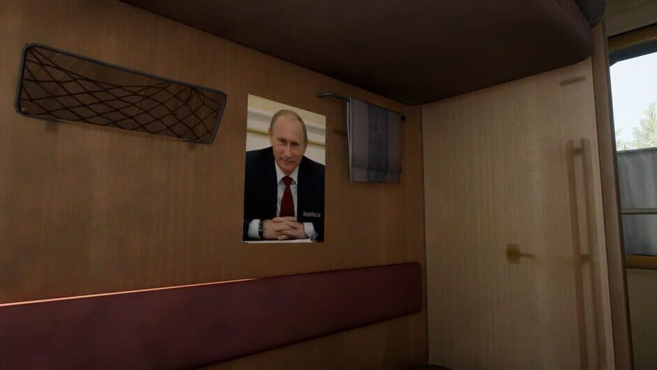Скриншот 2 из Russian Train Trip 2: Putin's Posters in the Train Car