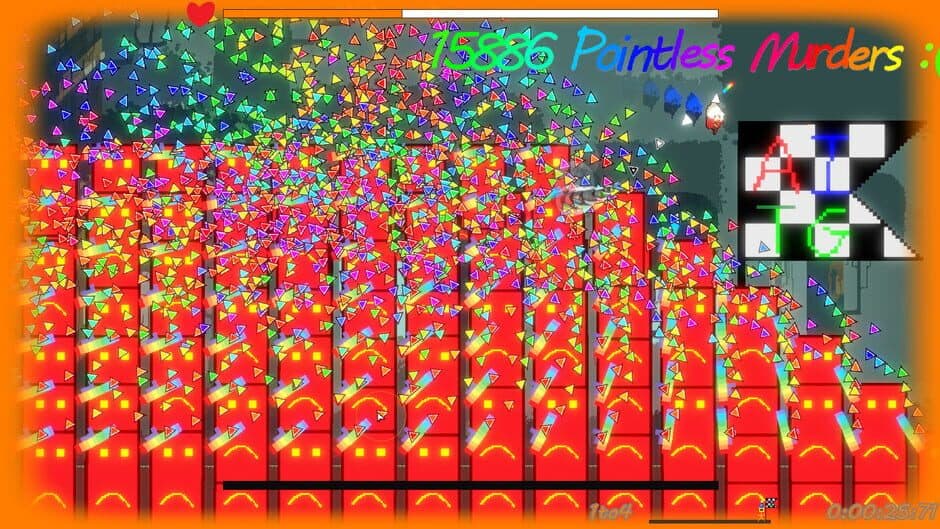 Скриншот 3 из A2C: Ayry Seems to be Playtesting a 2D Runner Shooter from Cci