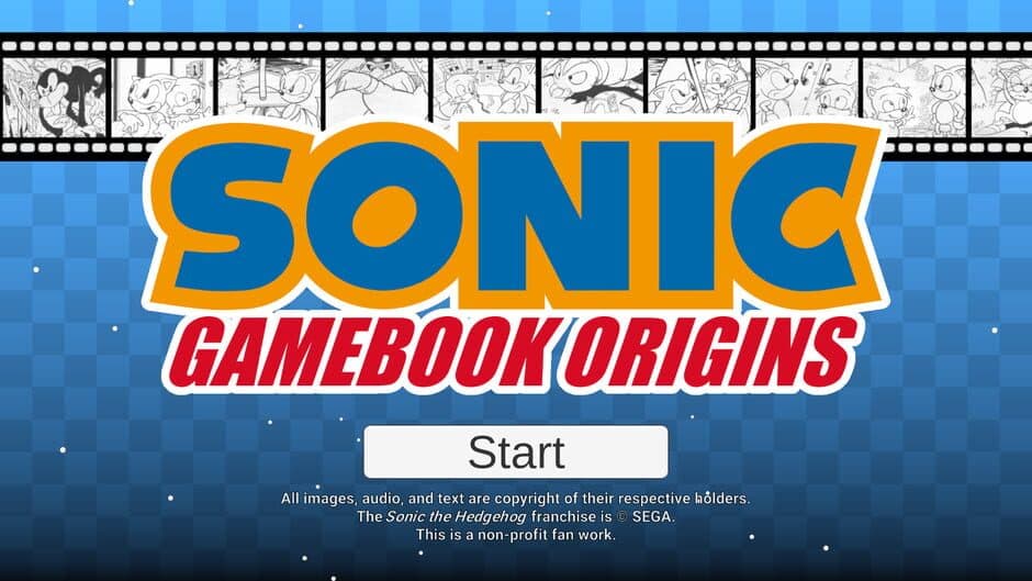 Скриншот 1 из Sonic Gamebook Origins