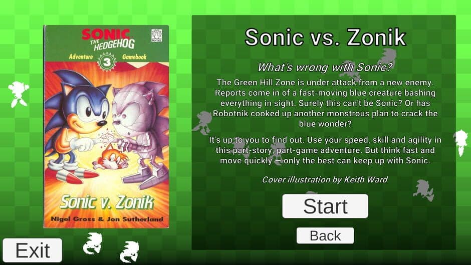 Скриншот 2 из Sonic Gamebook Origins