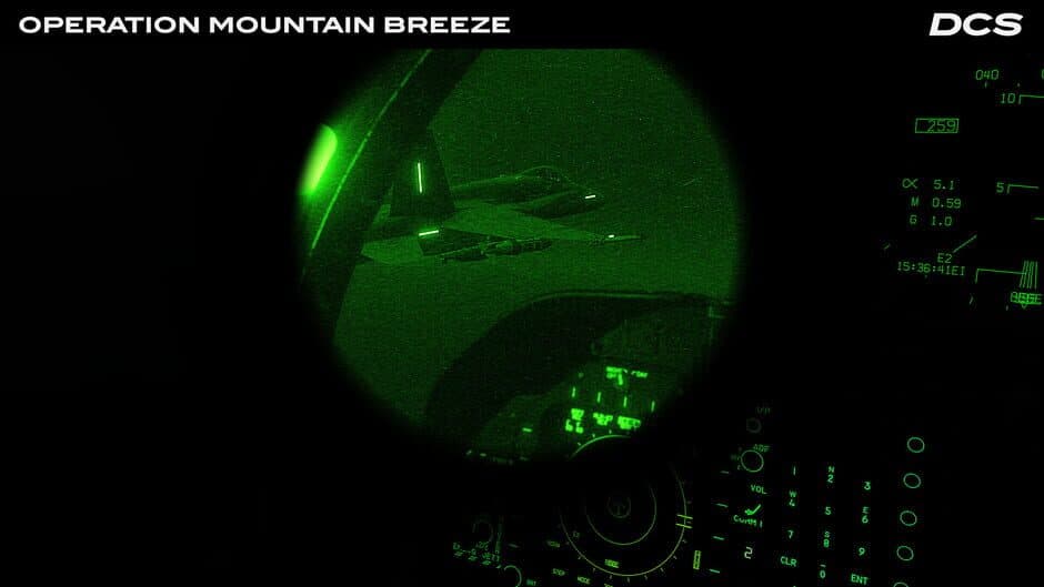 Скриншот 1 из DCS World: F/A-18C Operation Mountain Breeze by Sandman Simulations